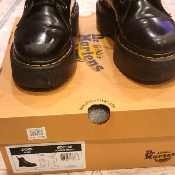 JADON BOOT SMOOTH LEATHER PLATFORMS size Women's 5/ Men's 4 - Picture 5 of 9